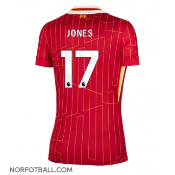 Billige Fotballdrakt Liverpool Curtis Jones #17 Replika Hjemmedrakt Dame 2024-25 Kortermet